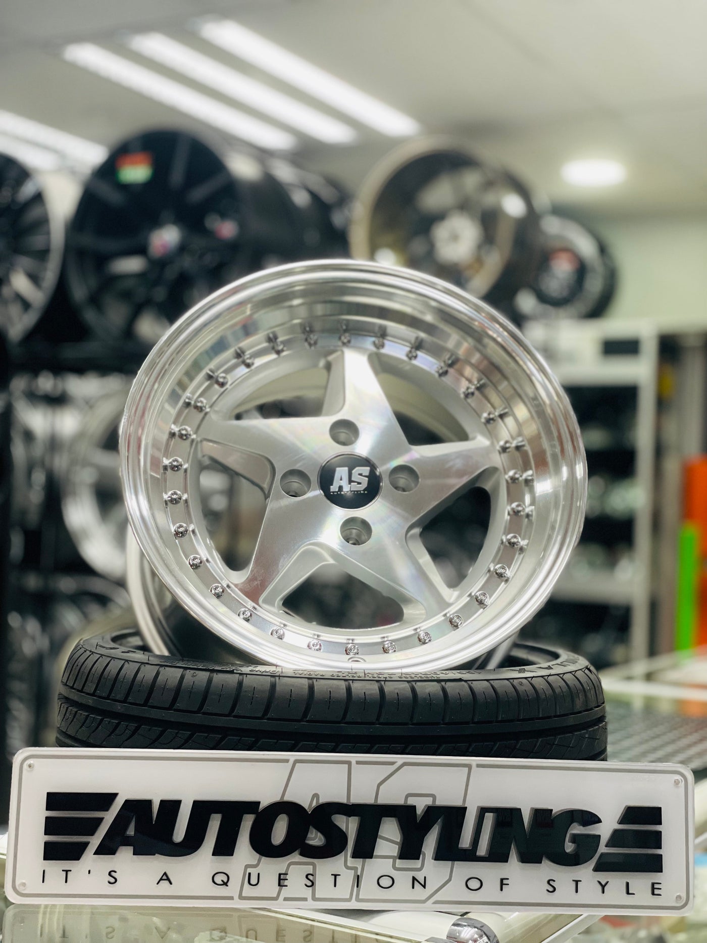 15'' AS-FERRARI 348 4/100 WHEELS