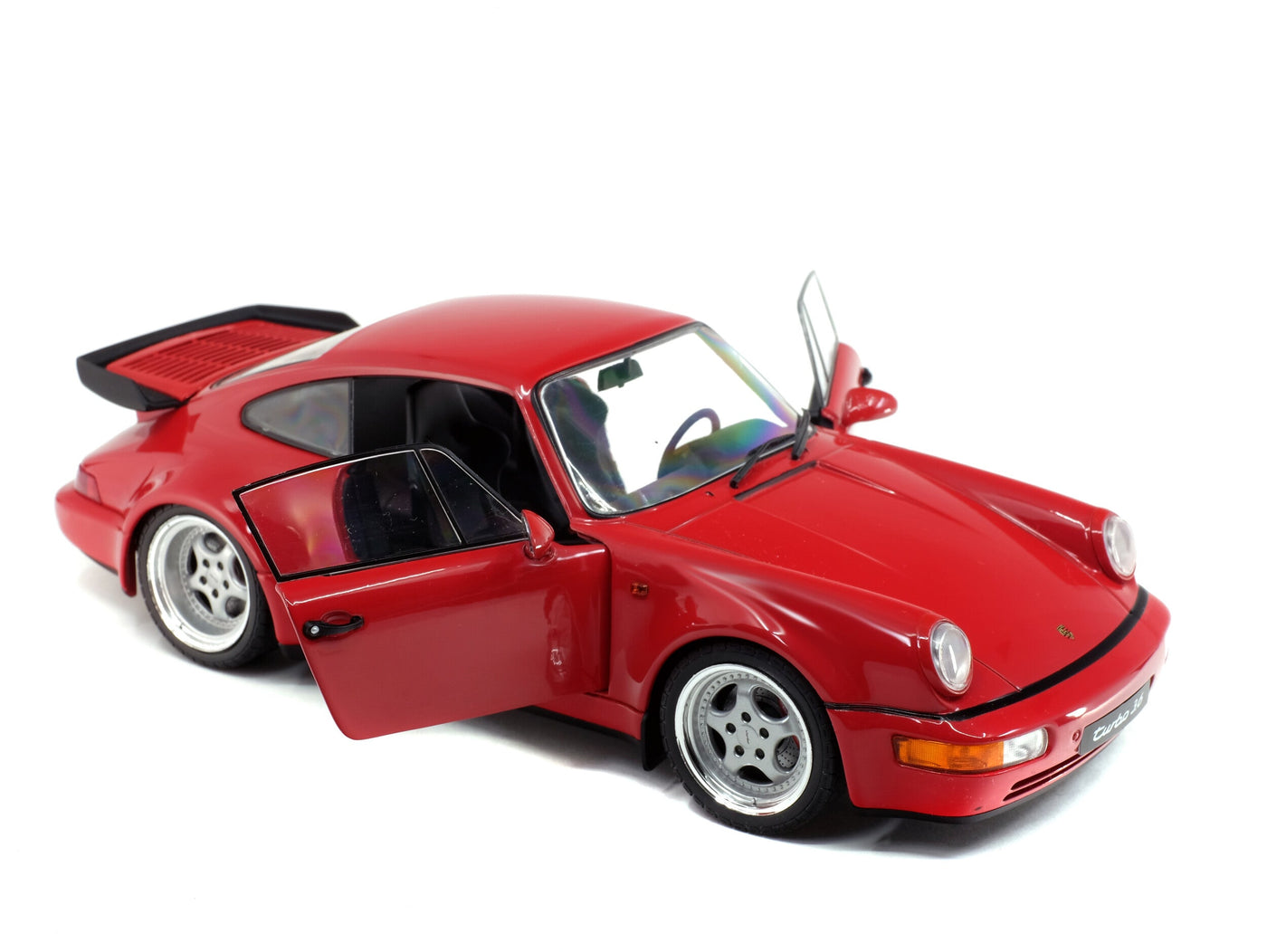 SOLIDO 1:18 SCALE MODEL CAR PORSCHE 911/964 RS3.6 1990