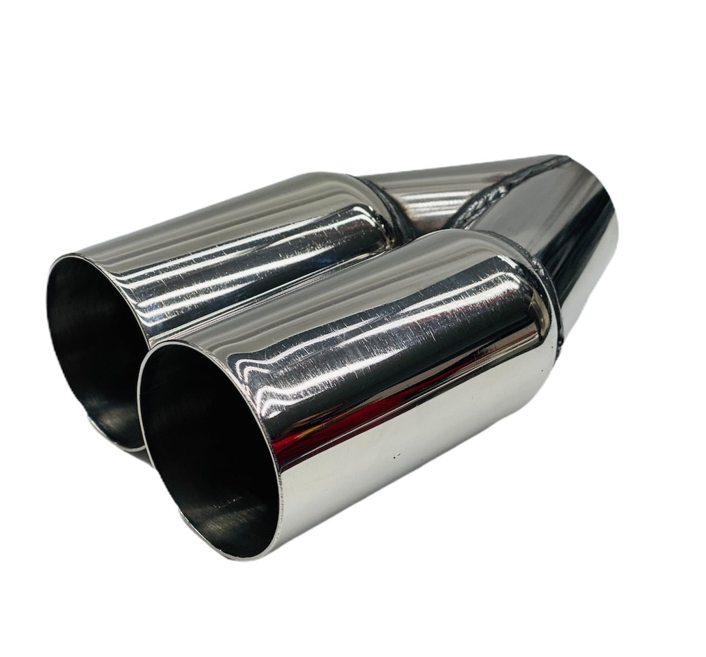 CHROME TAILPIECE C/OFF STRAIGHT