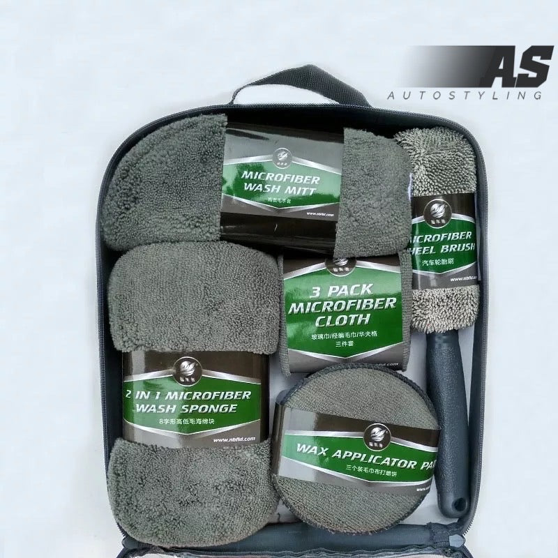 9pcs Car Cleaning Kit