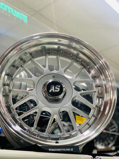 17” AS RF 4/100 & 5/100 SILVER wheels