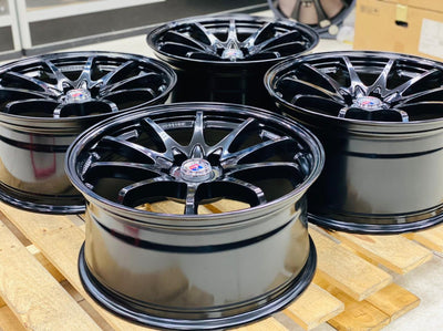 18” AS- CE28  5/114 GLOSS BLACK