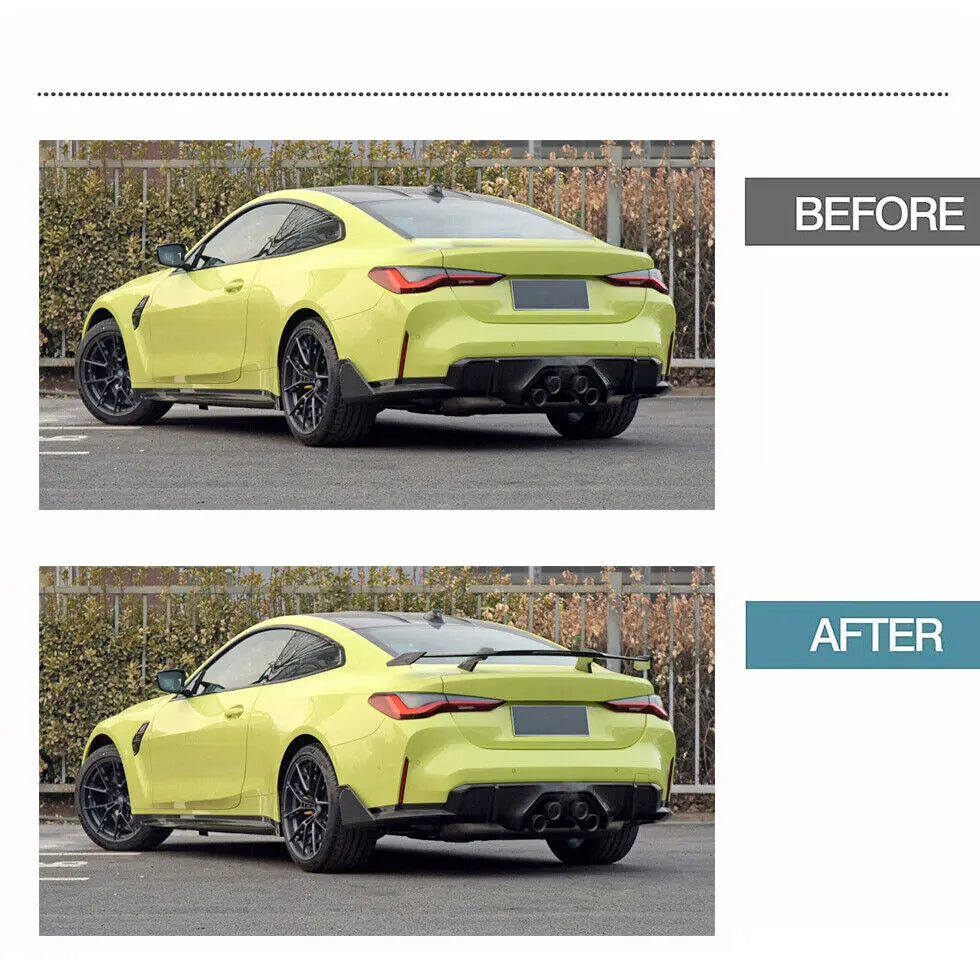 BM G80 / G82 (M3/M4) Gloss Black M-Performance Competition Style Rear Wing