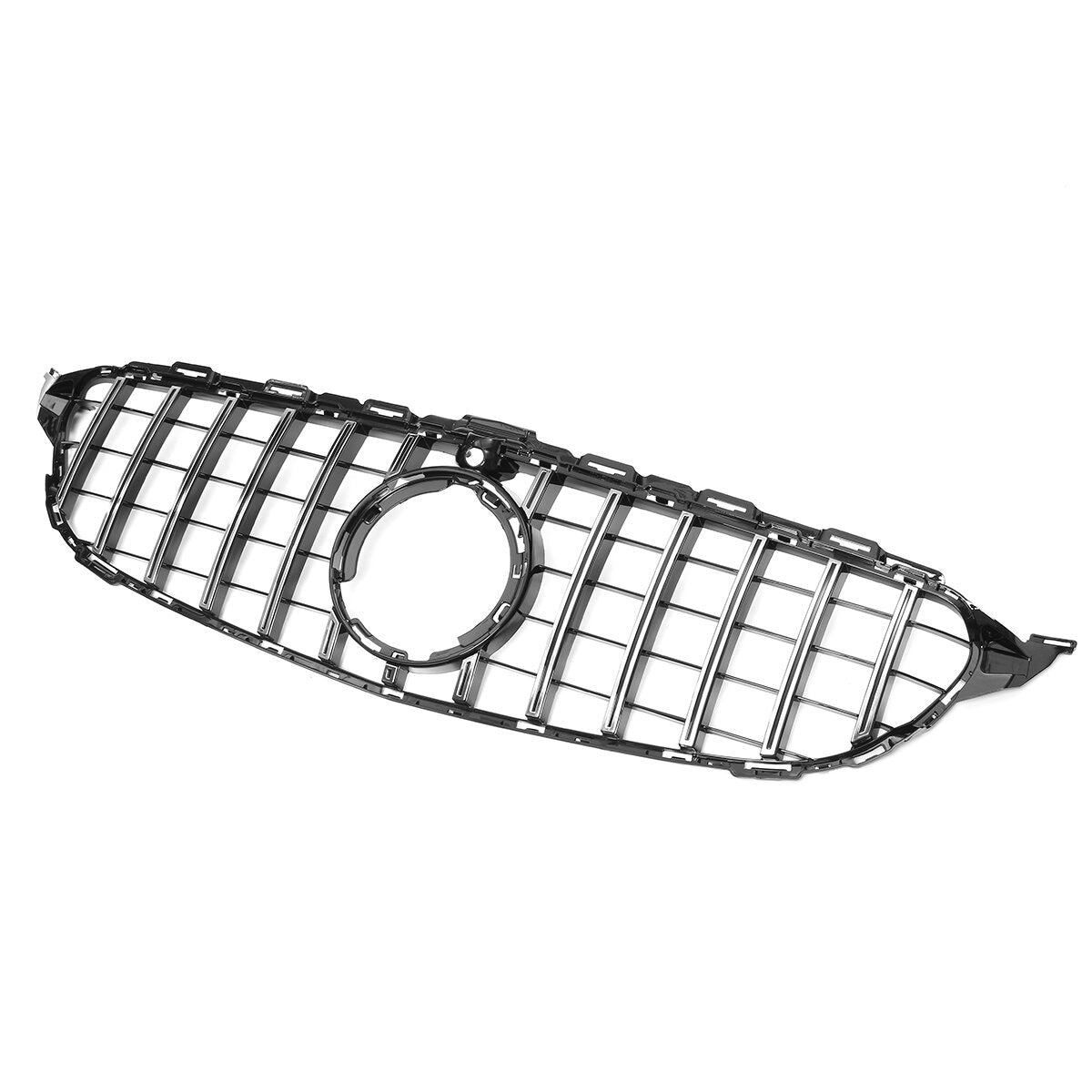 MERCEDES W205 GT CHROME GRILL CAMERA COMPATIBLE