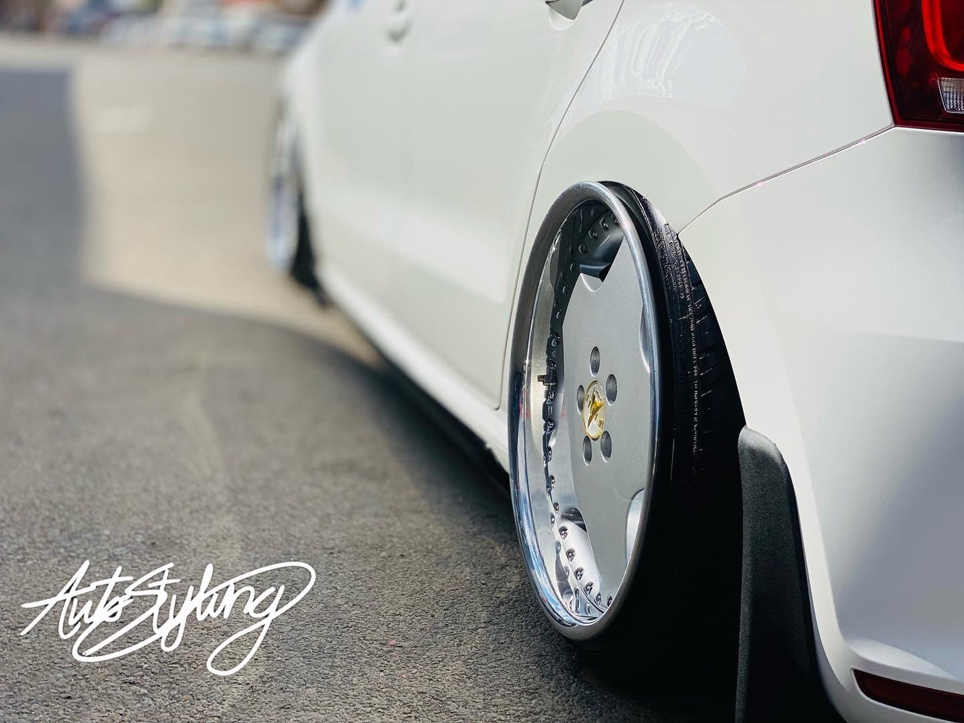 17” WORK RYVER 3 pce split wheels 4x100 pcd