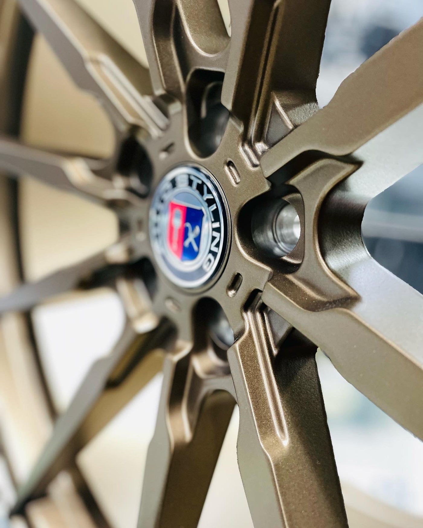 21” AS-5010 5x112 9j PCD Matt bronze wheels