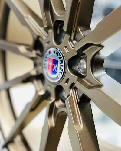 21” AS-5010 5x112 9j PCD Matt bronze wheels
