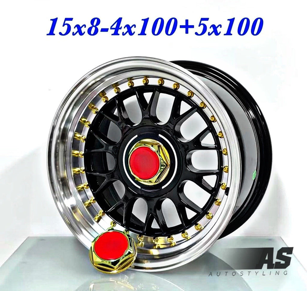 15” AS 5031 - BBS STYLE WHEELS hi