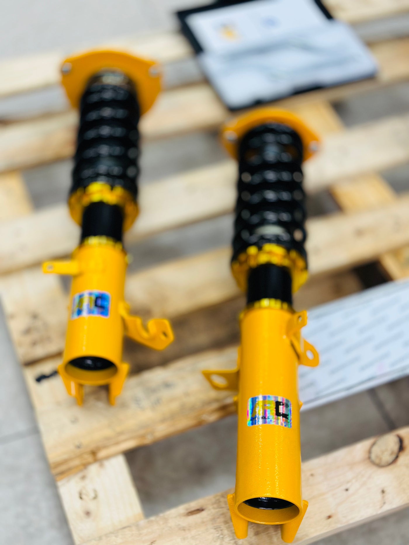 ARC PRO VERSION COILOVERS TOYOTA E9/10 METAL MOUNTING