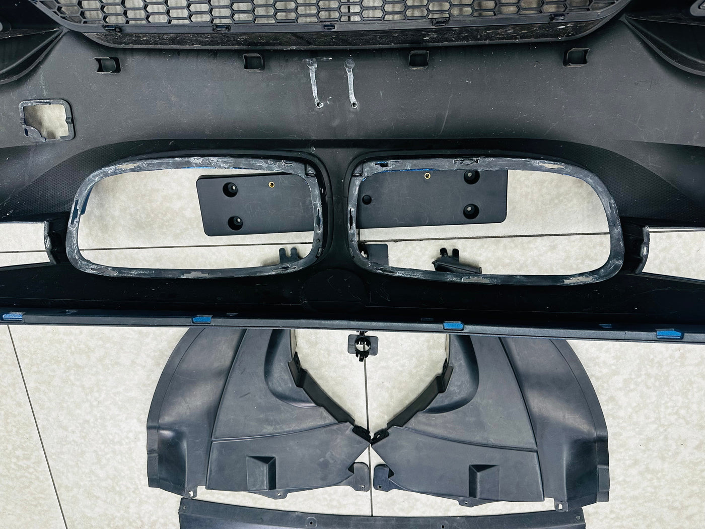 BMW F30 TO M3 UPGRADE BUMPER ( BLUE )