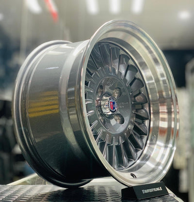 15” AS-PIRI 4/100 GUNMETAL WHEELS