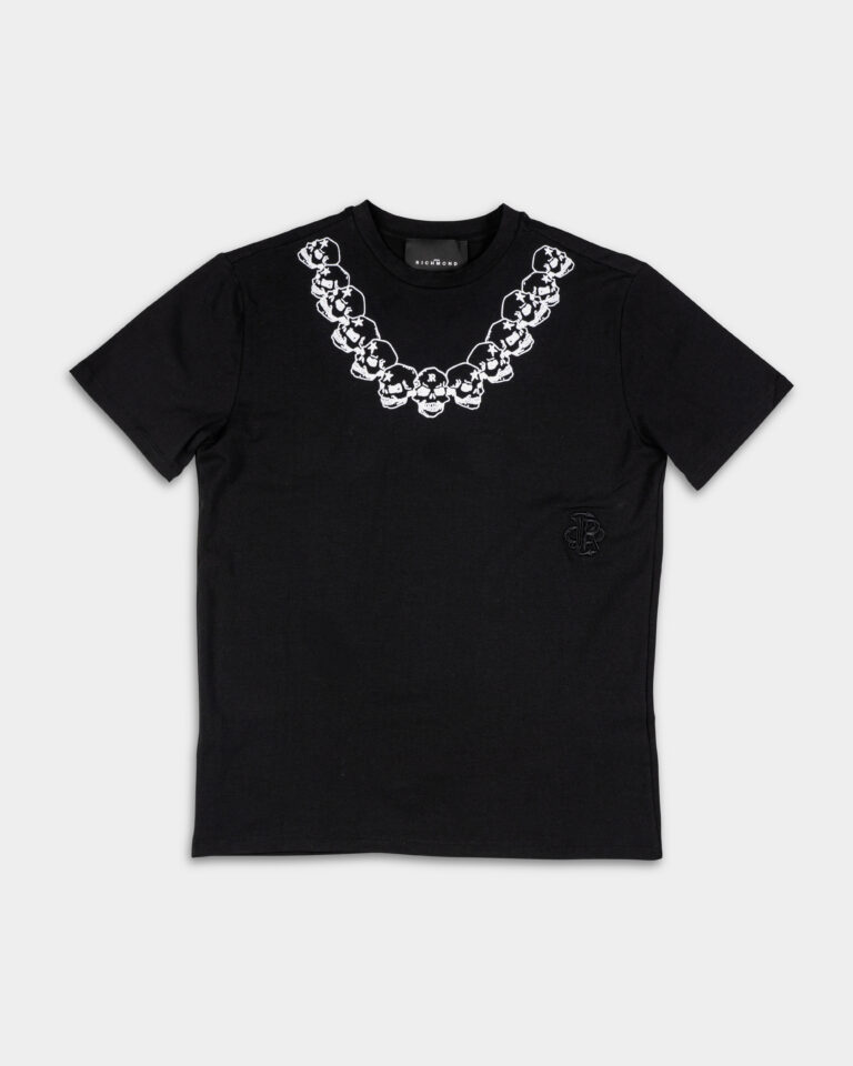 John Richmond Men’s Zaika Slim T-Shirt | RMP25241TSTG Black