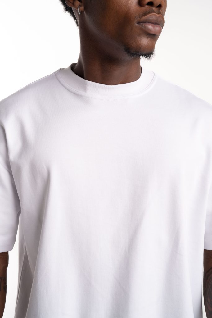 Hydraulics Men’s Blank Oversized T Shirt B2502218 White