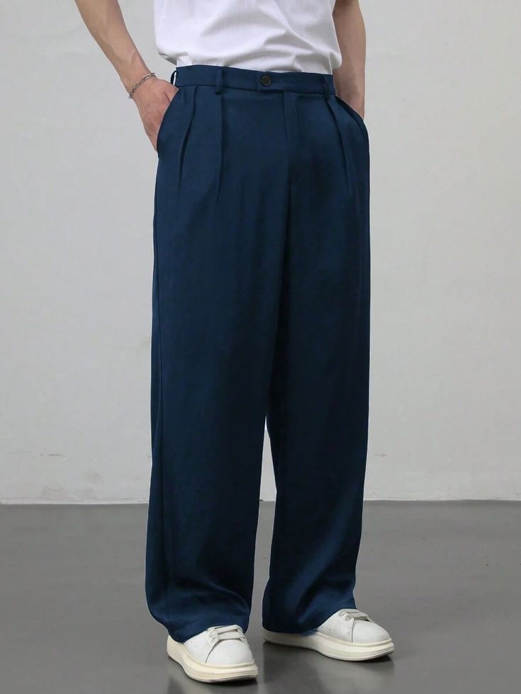 Tween Boy Pants Formal Flat Front Uniform Pants