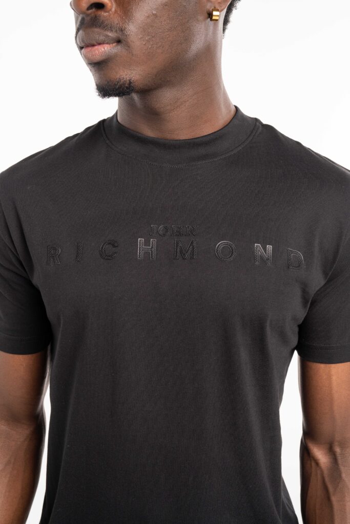 John Richmond Men’s Souloku T-Shirt | HMP25080TSP8 Black