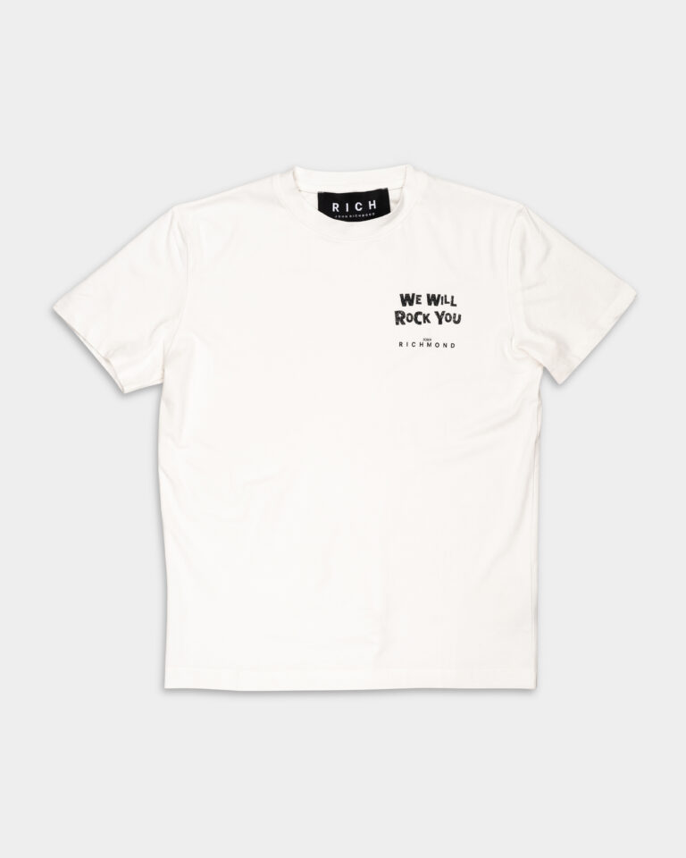 John Richmond Men’s Renens T-Shirt | HMP25023TSOF Off White