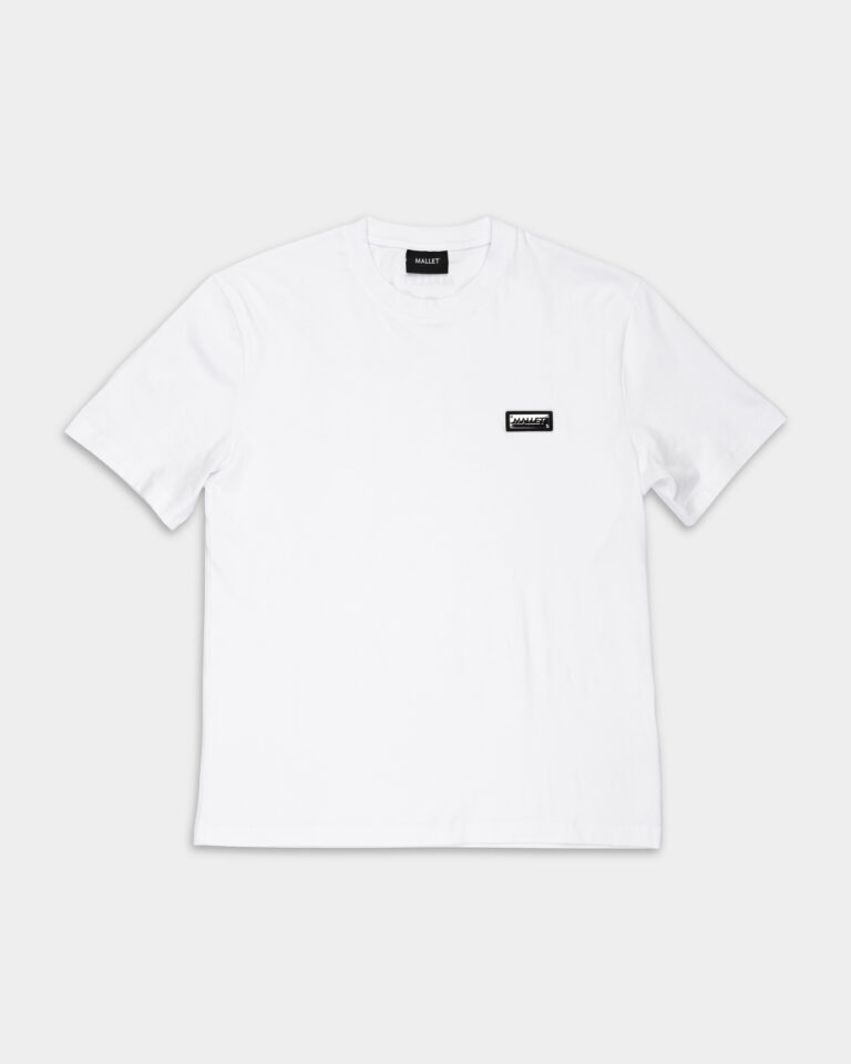 Mallet Men’s Plaque Tee Organic ORG252 TEE05 WHTX