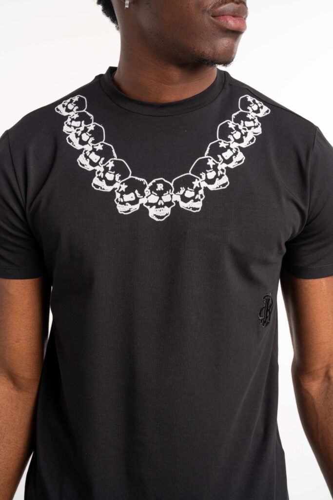 John Richmond Men’s Zaika Slim T-Shirt | RMP25241TSTG Black