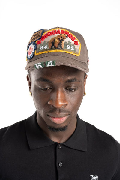 Dsquared2 Men’s Invicta Baseball Cap BCM0880 05C00001 2122