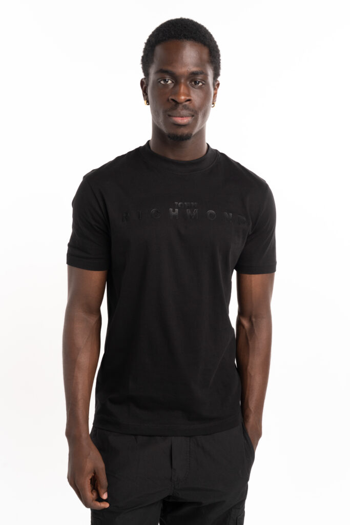 John Richmond Men’s Souloku T-Shirt | HMP25080TSP8 Black