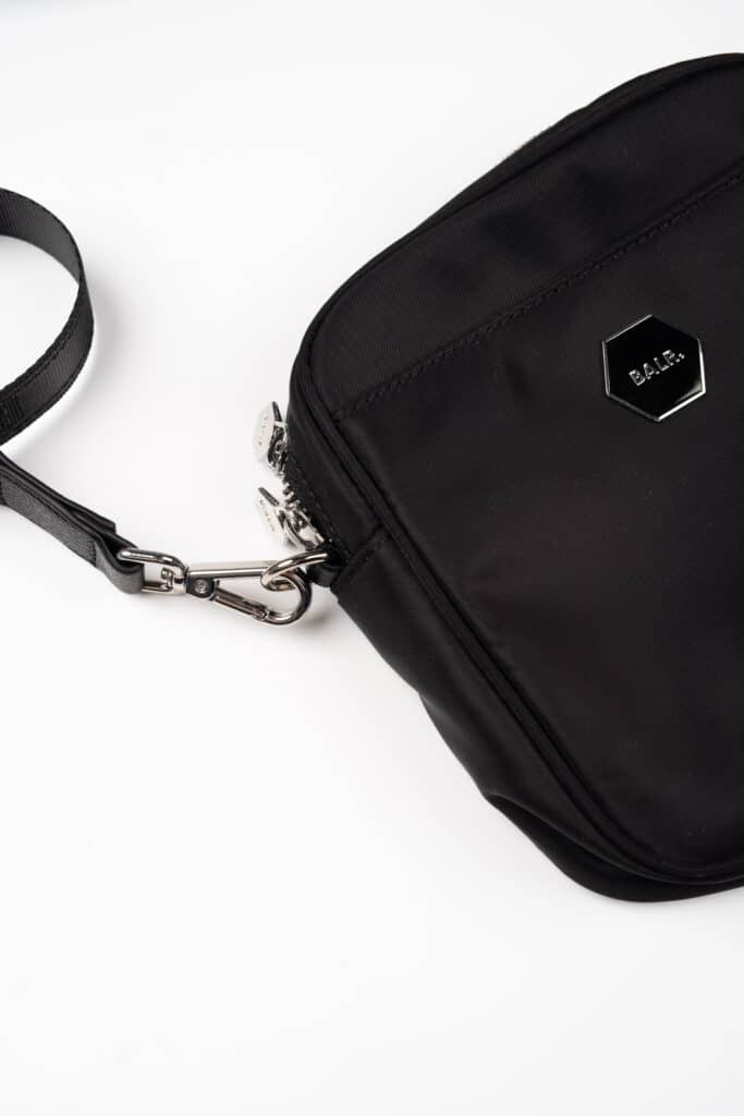 BALR Men’s Classic Messenger Bag B6234.1023 Jet Black