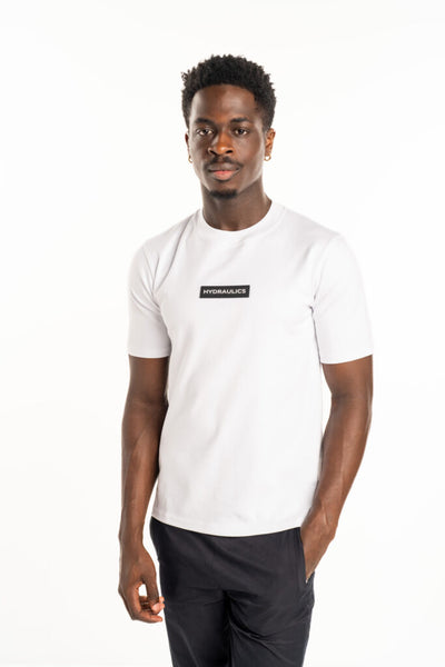 Hydraulics Men’s Rubber Box Logo Tee White V2