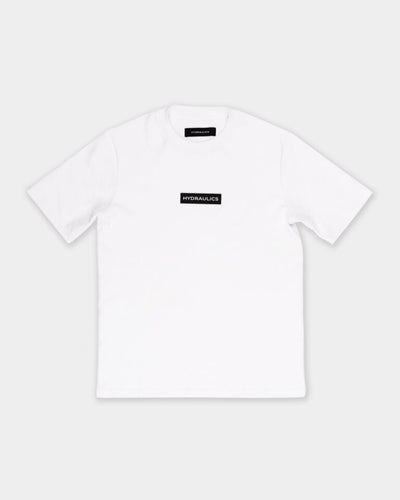Hydraulics Men’s Rubber Box Logo Tee White V2