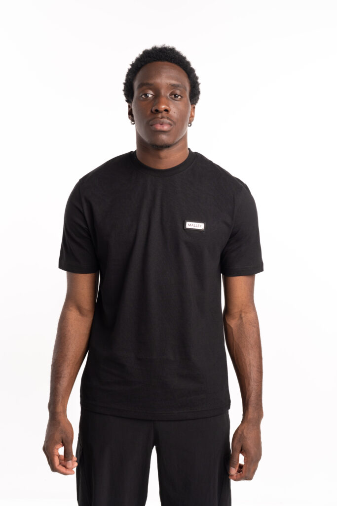 Mallet Men’s Plaque Tee Organic ORG252 TEE05 BLK