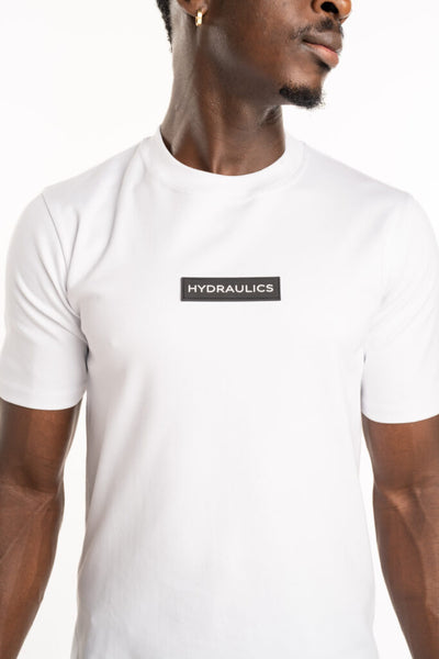 Hydraulics Men’s Rubber Box Logo Tee White V2