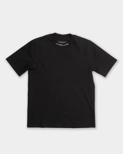 Hydraulics Men’s Logo Embroidered Collar Tee Black V2
