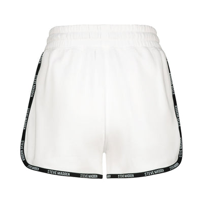 LEXI WOMENS KNITTED SHORTS WHITE
