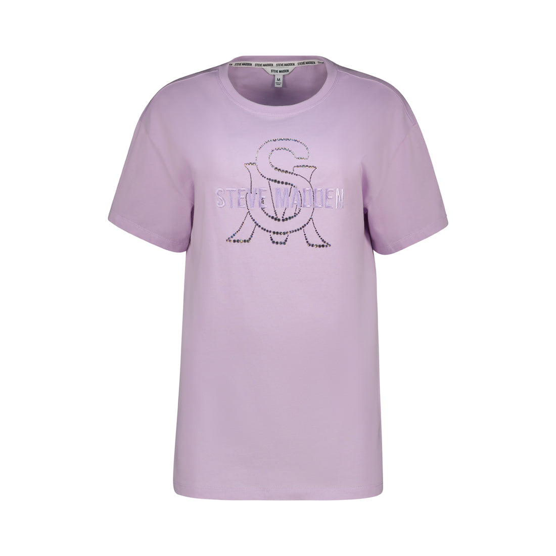 PAYTON LADIES KNITTED T-SHIRT LILAC