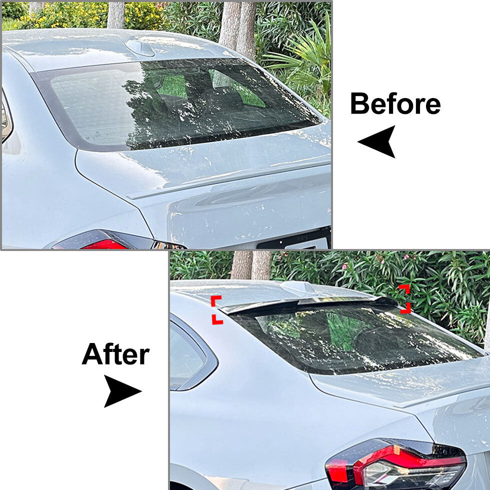 BM G87 M2 Gloss Black M3 Style Style Roof Spoiler